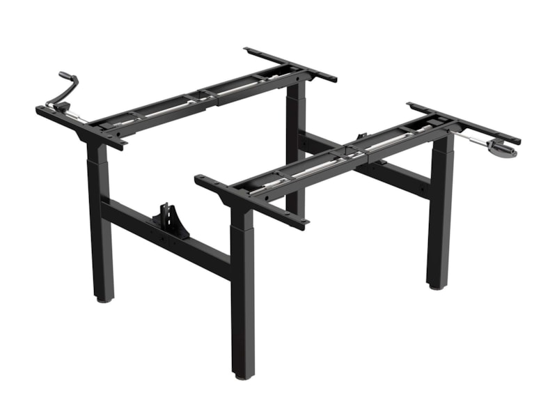 KMA duo bureau frame snel slinger | zit-sta hoogte 70-120 cm