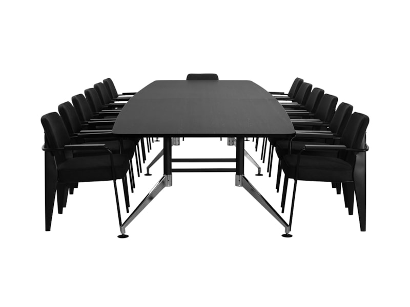 Vergadertafel Asmino | 440x140cm - Afbeelding 2