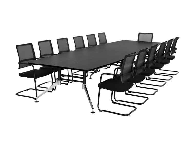 Vergadertafel Asmino | 440x140cm - Afbeelding 3