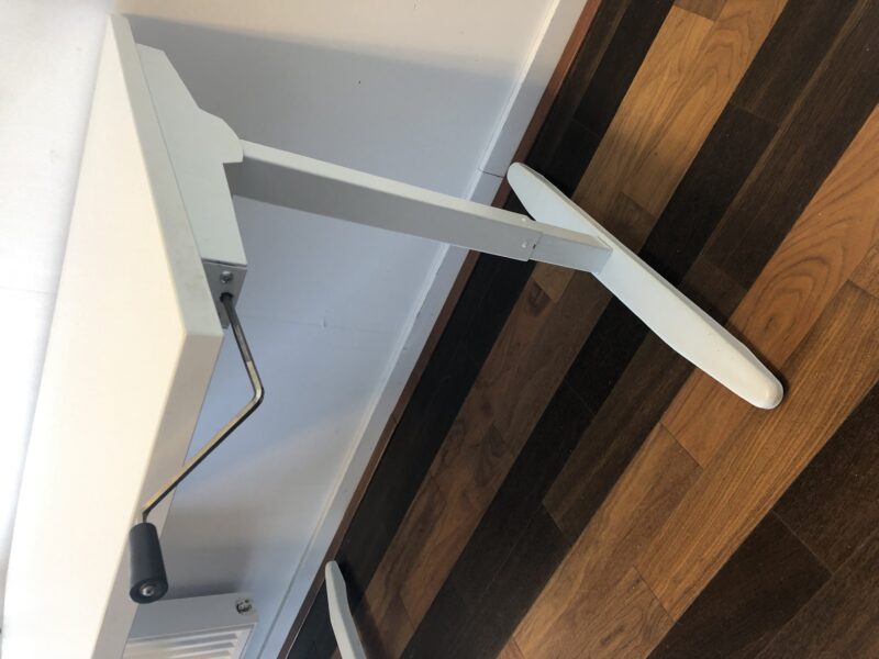 Slinger verstelbare Bureautafel (160x80cm met nieuw wit blad) - Image 4