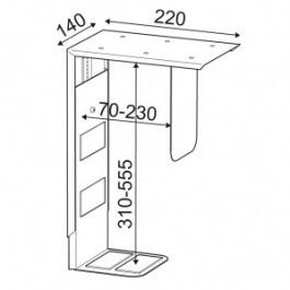 KMA Vd CPU houder luxe aluminium - Image 2