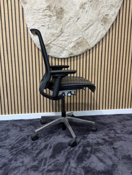 Bureaustoel Steelcase Think | zwart leer - Image 3