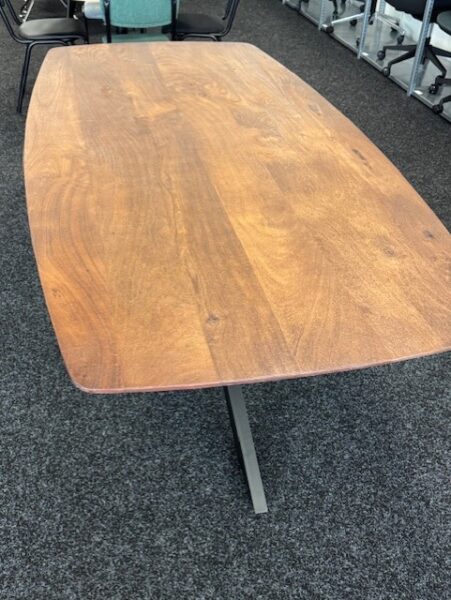 Vergadertafel 200x100cm | Deens ovaal - Image 3