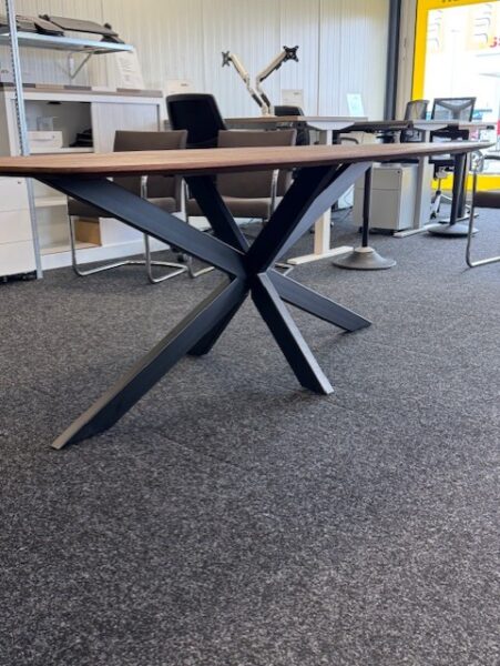 Vergadertafel 200x100cm | Deens ovaal - Image 4