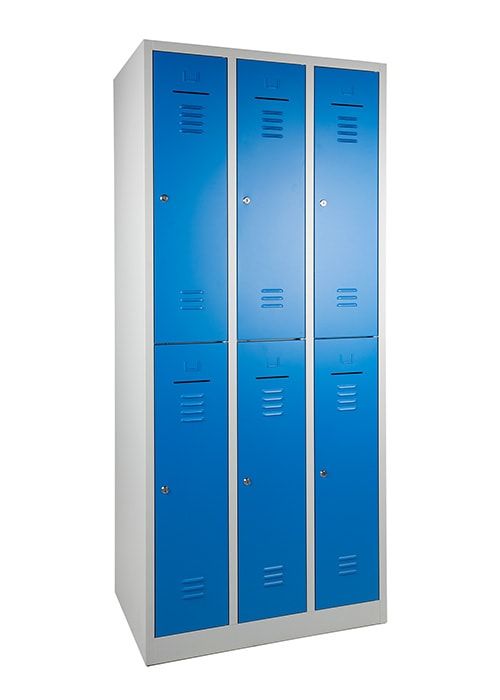 PRO 6 LOCKERKAST (3x 2 deurs)
